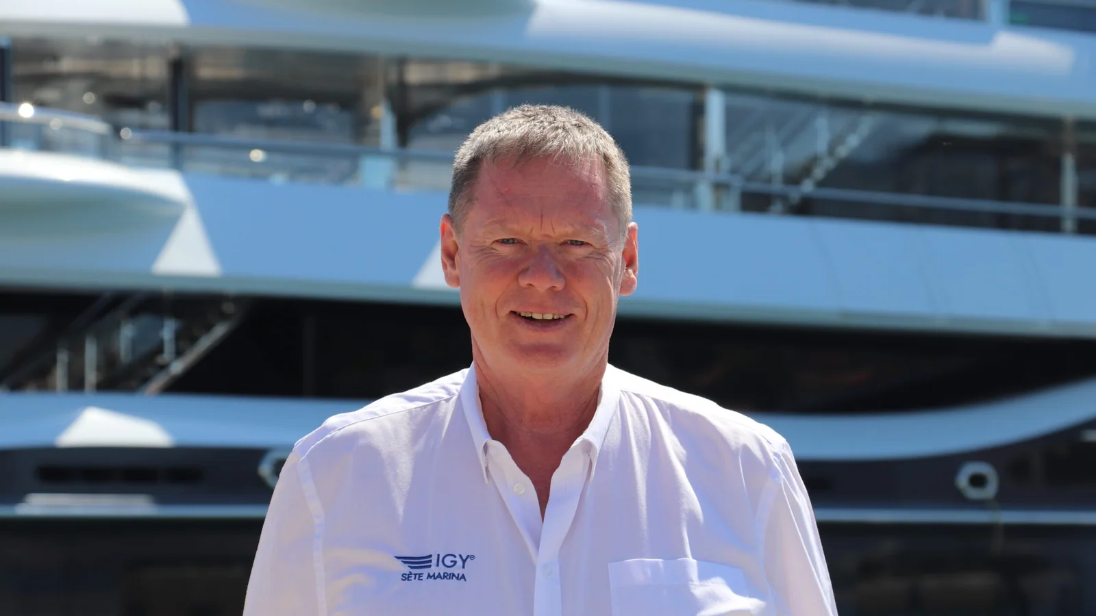 Wayne Whitby w oficjalnym materiale IGY Marinas dotyczącym rozwoju usług stoczniowych w Sète