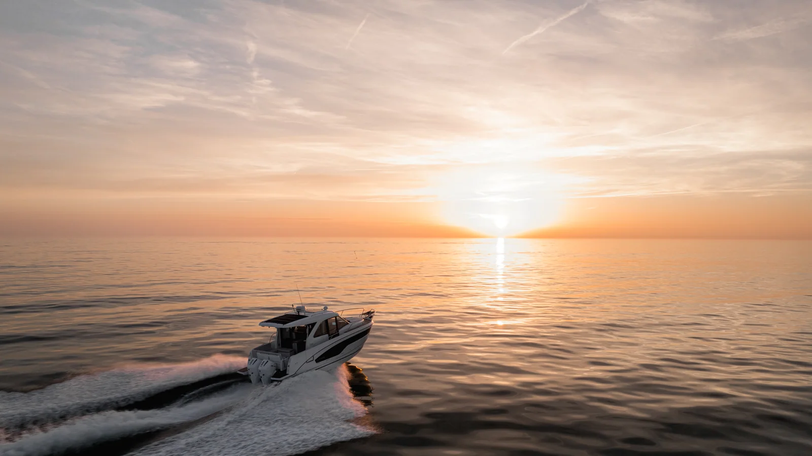 Beneteau motorboat image from InterMarine's official Groupe Beneteau partnership announcement