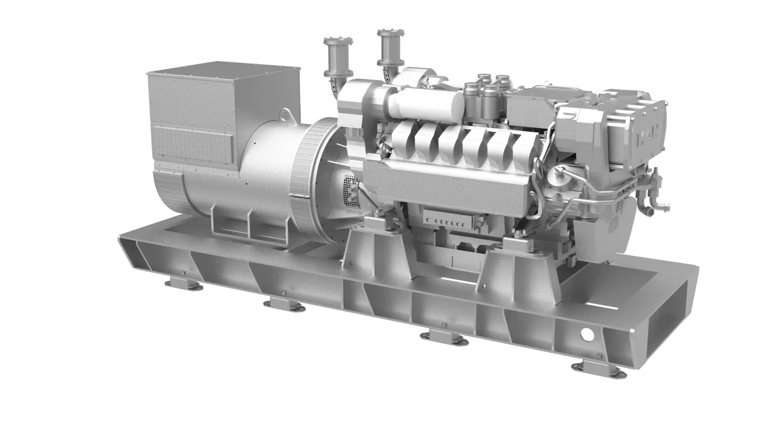 Generator morski Nanni Q30000 pokazany w oficjalnym materiale produktowym Nanni
