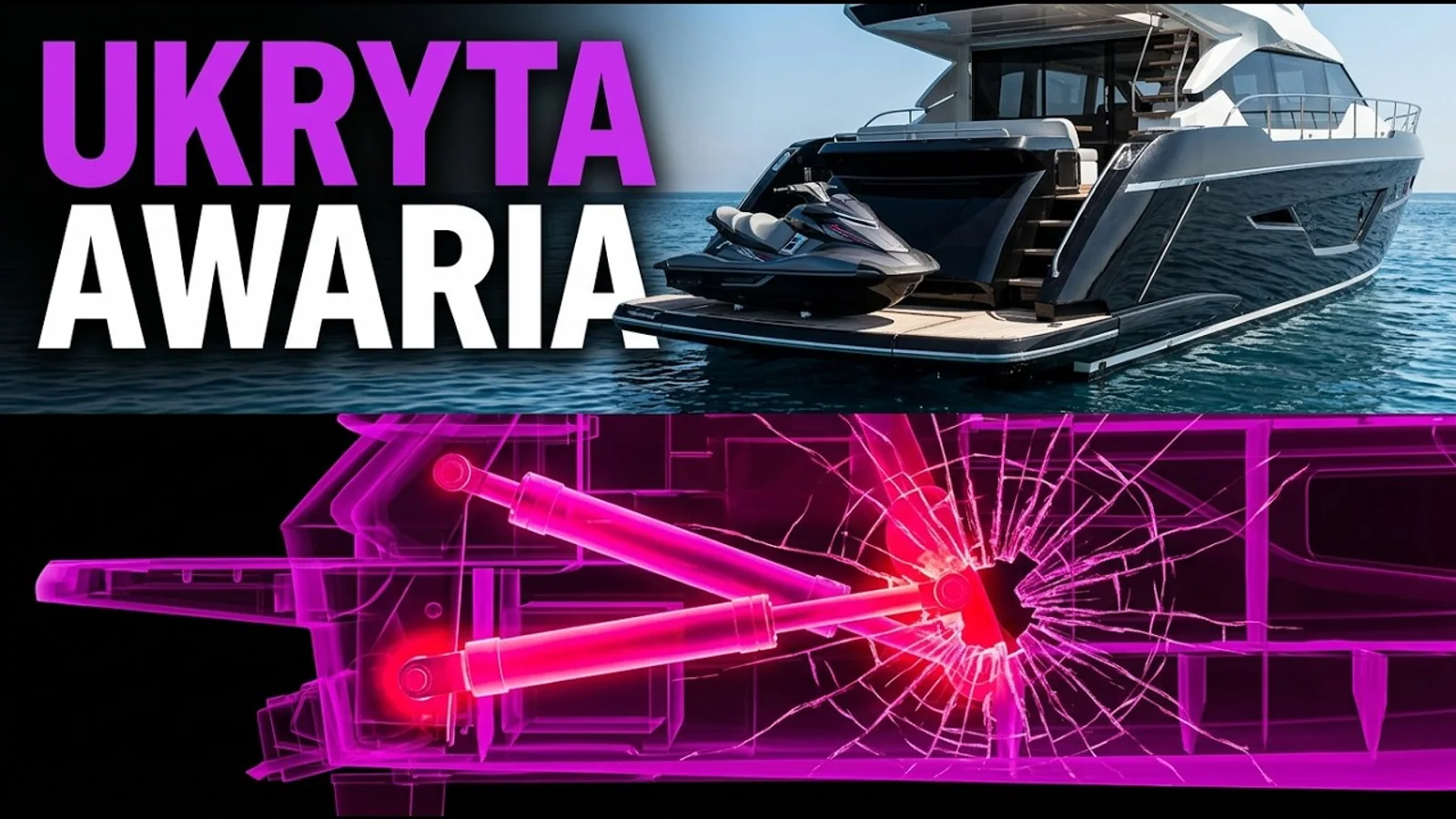 Hydrauliczna platforma kąpielowa jachtu i ukryte ryzyko awarii