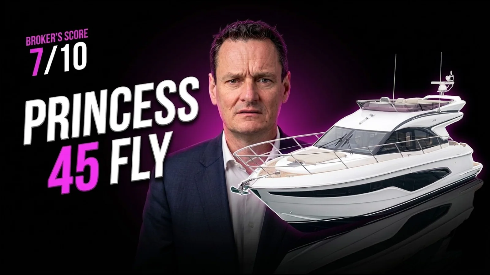 Miniatura filmu W Yachts o ocenie brokerskiej Princess F45 przed zakupem