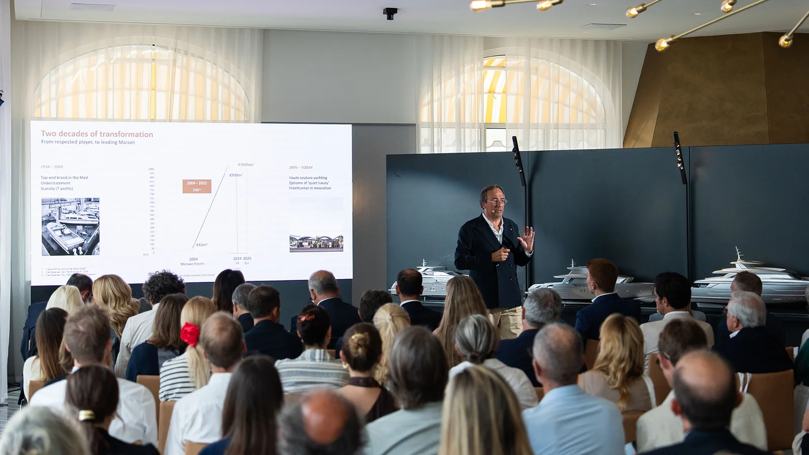 Oficjalny kadr Sanlorenzo z komunikatu o trzech premierach w Cannes 2026