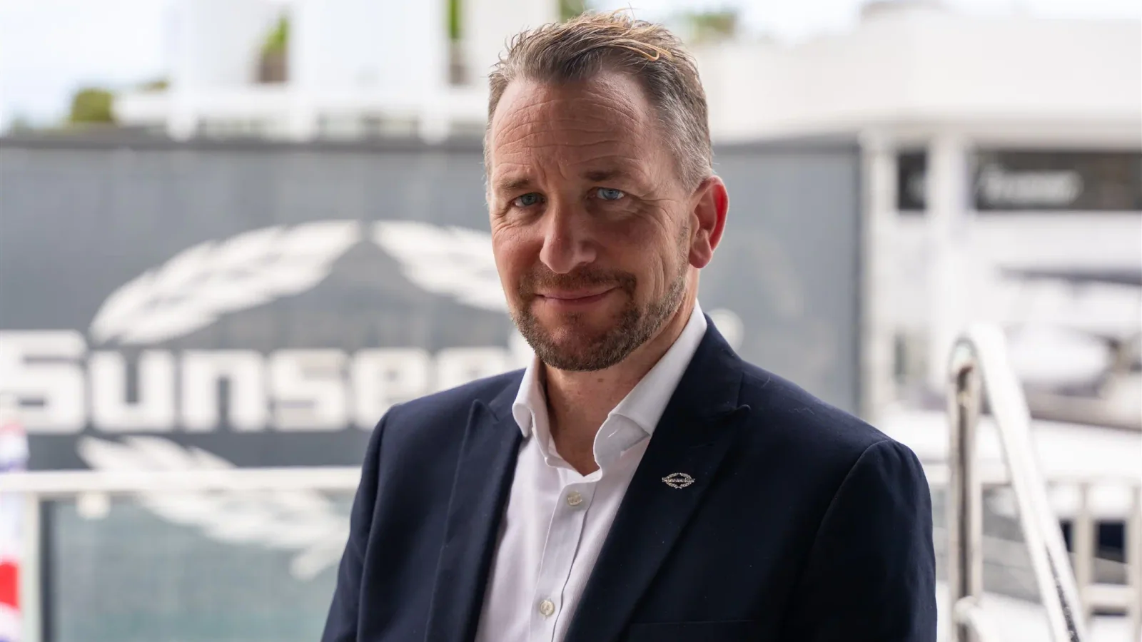 Mark Chinery, Sales Director Sunseeker International, oficjalny portret z komunikatu producenta