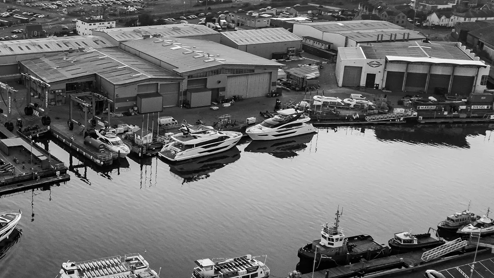 Oficjalne zdjęcie stoczni Sunseeker użyte przy komunikacie o nowych właścicielach i CEO
