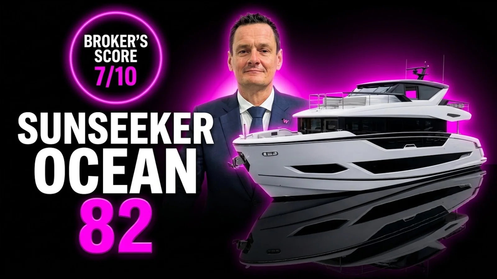 Miniatura filmu W Yachts o Sunseeker Ocean 82 i kosztach utrzymania jachtu